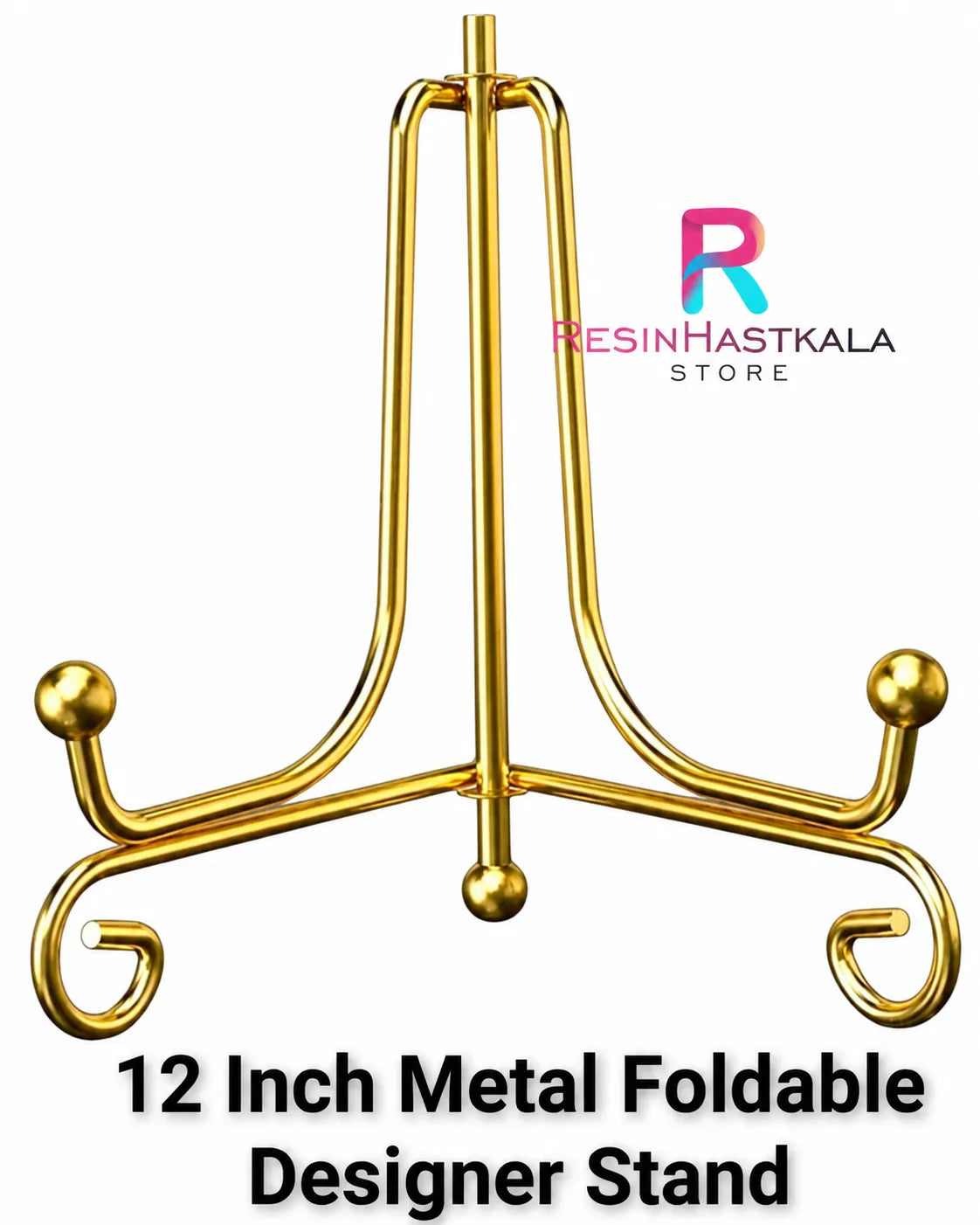12 Inch Metal Foldable Stand Designer