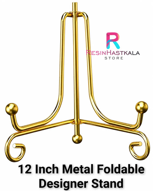 12 Inch Metal Foldable Stand Designer