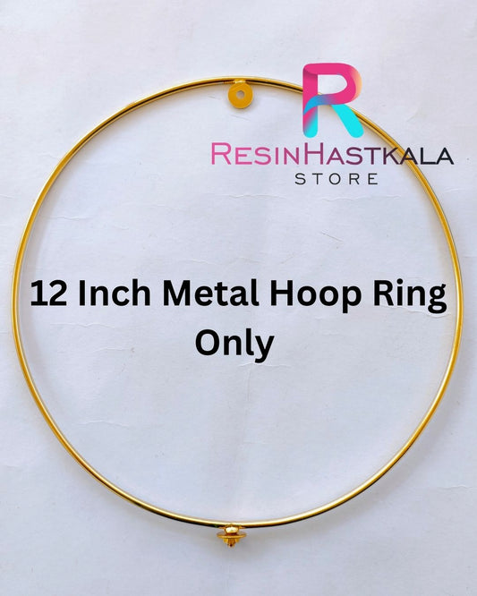 12 Inch Metal Hoop Ring Only (No Stand)