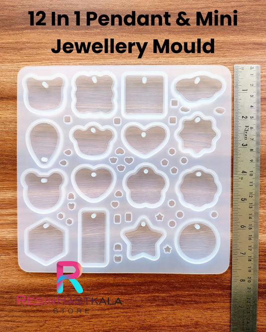 12 In 1 Pendant & Mini Jewellery Mould