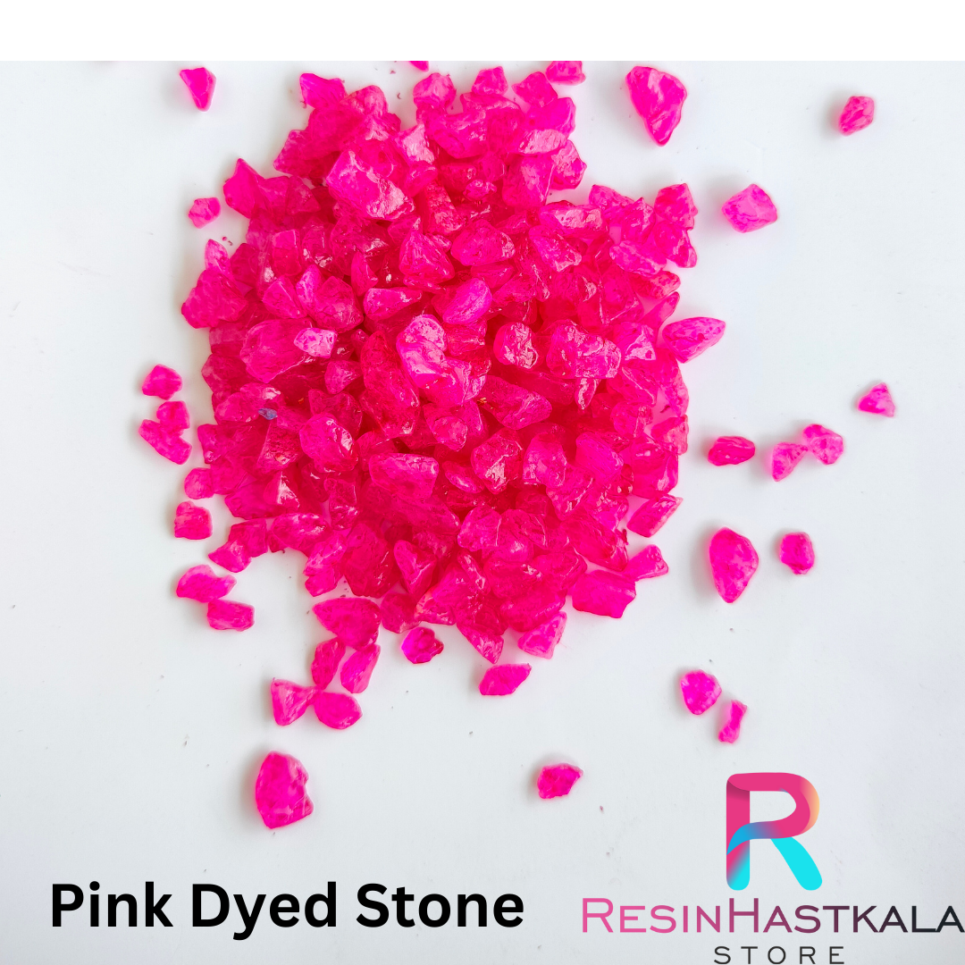 Pink Dyed Stone (100 Gram)