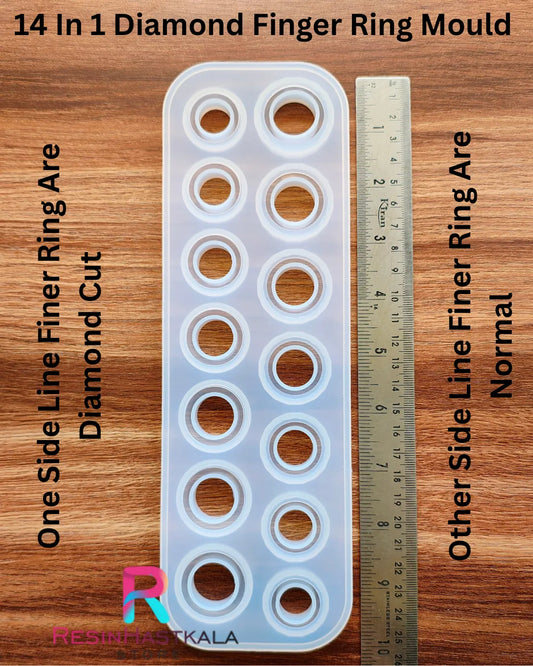 14 In 1 Diamond Finger Ring Mould