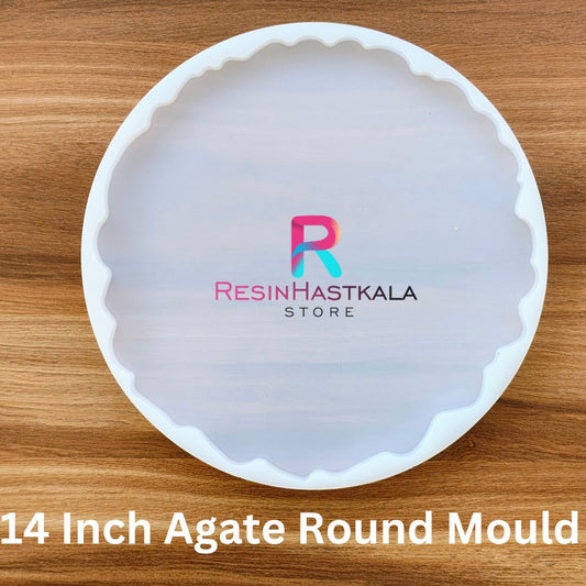 14 Inch Agate Round Mould