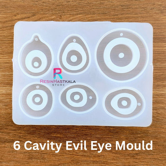6 Cavity Evil Eye Mould