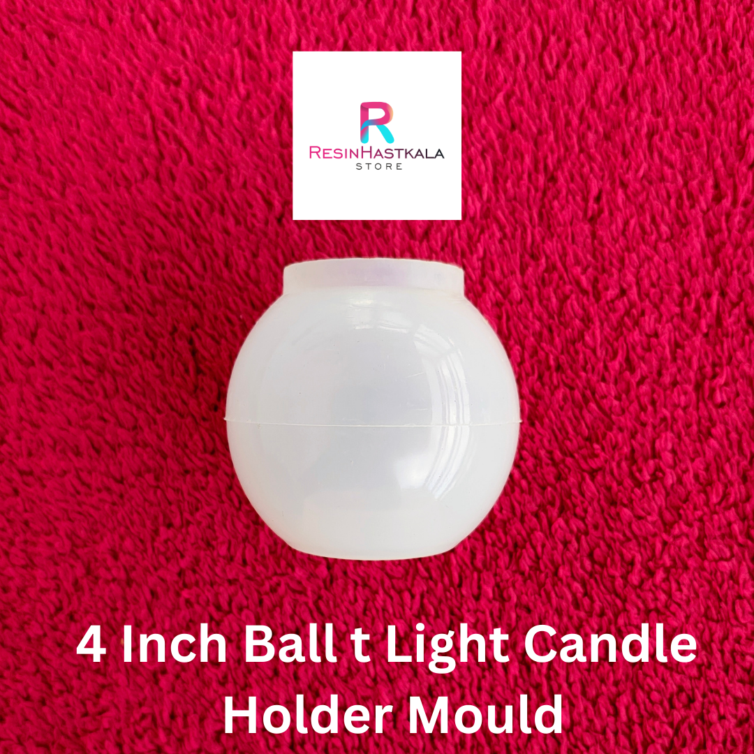 4 Inch Ball T- Light Candle Holder Mould