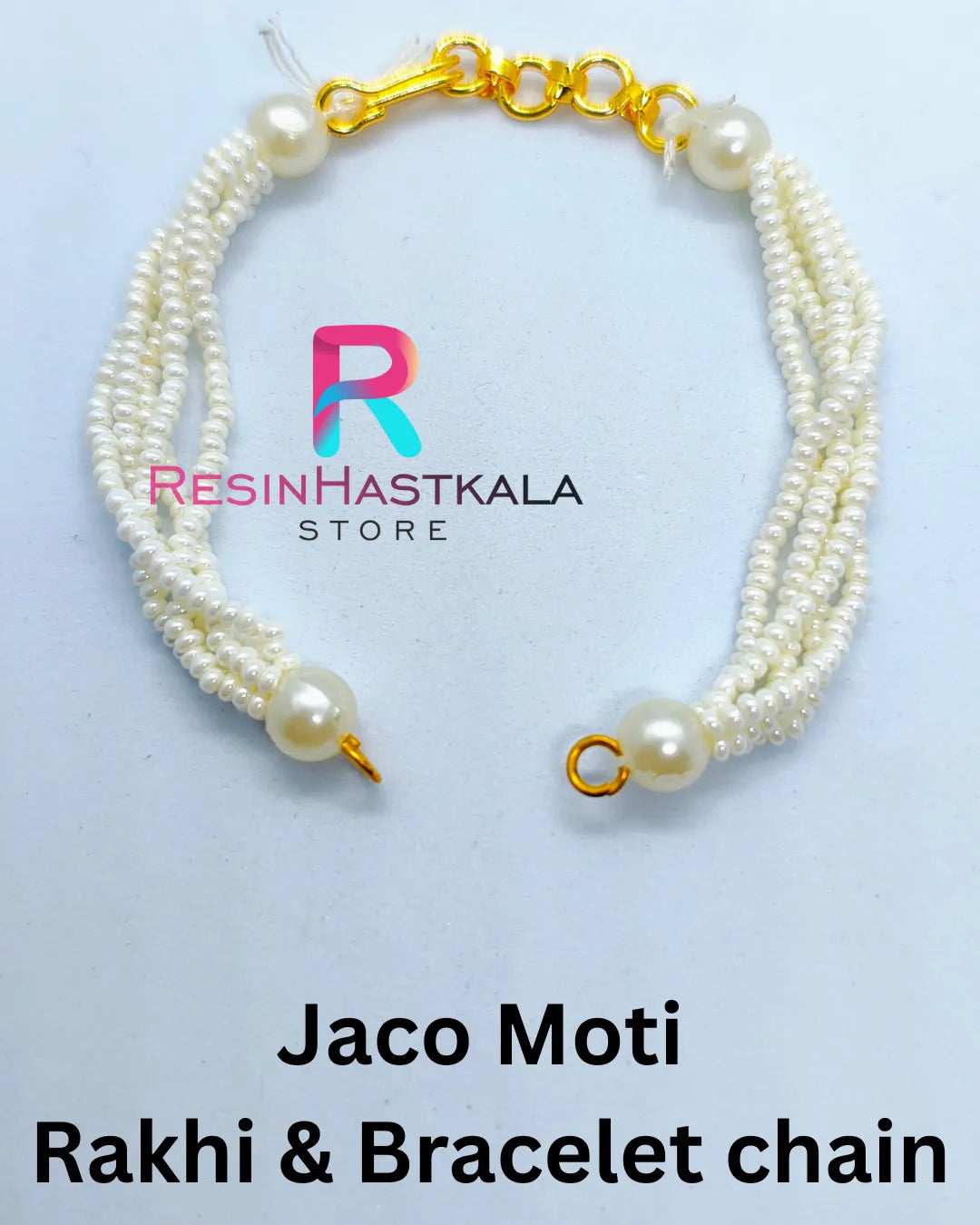 Jaco Moti  Rakhi & Bracelet chain