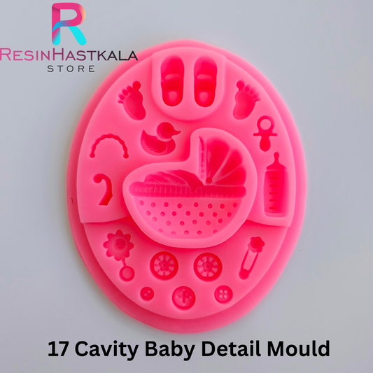 17 Cavity Baby Detail Mould