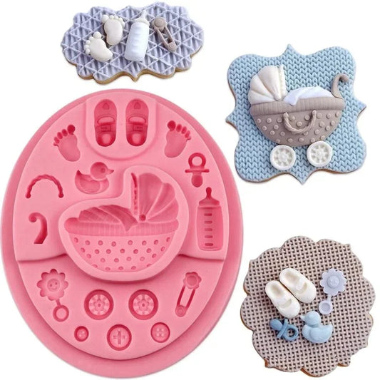 17 Cavity Baby Detail Mould