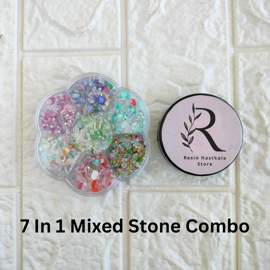 7 In 1 Mixed Stone Combo
