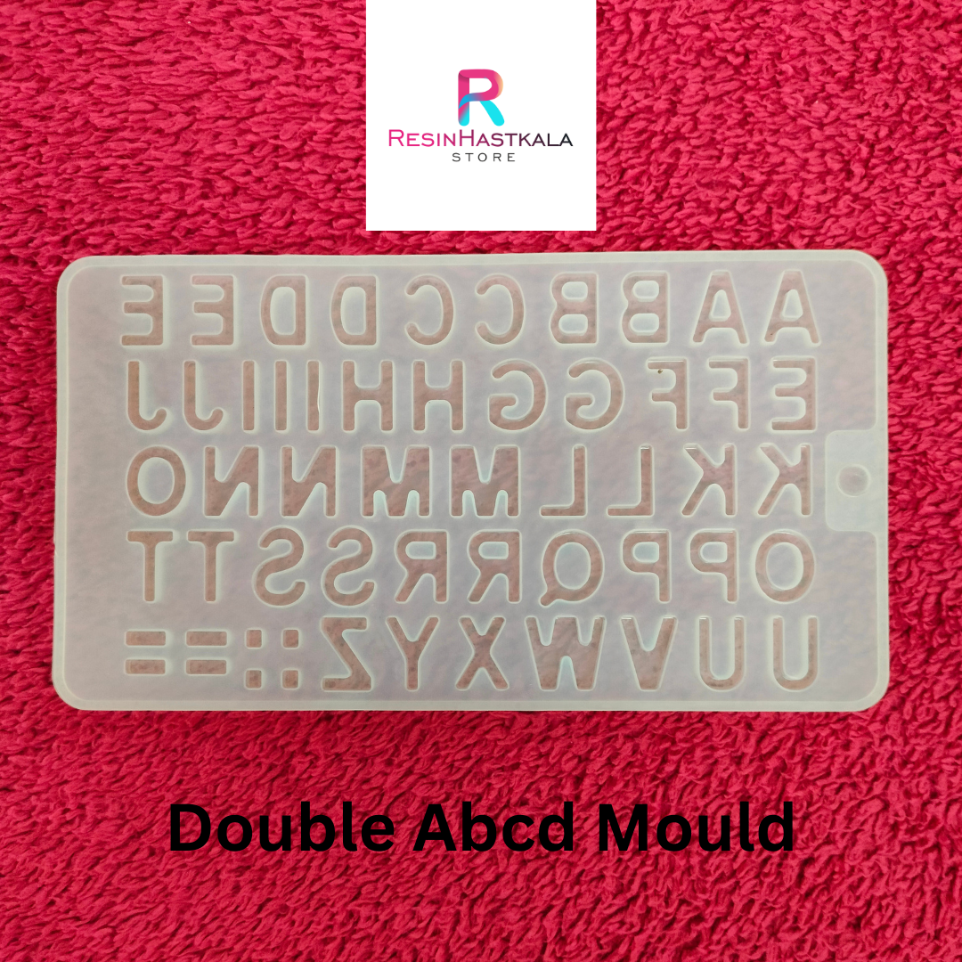 Double Abcd Alphabet Mould