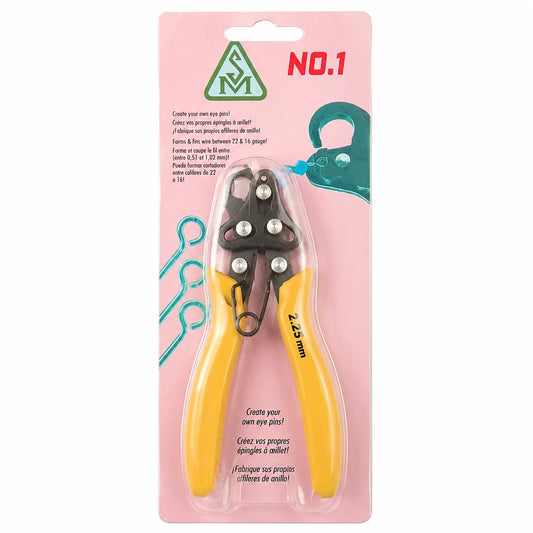 2.25 mm Eye Pin Making Pliers for Jewellery Making – Eye Loop Forming Tool for Wire Wrapping, Earrings, Bracelets & DIY Craft Projects