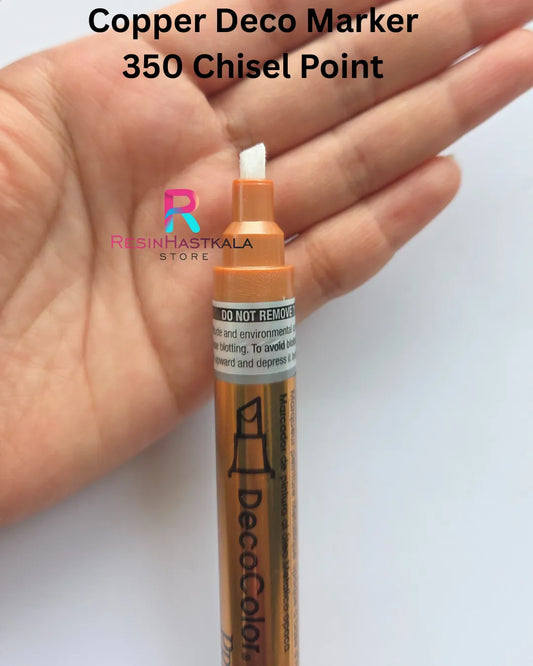 Copper Deco Marker (350 Chisel Point)