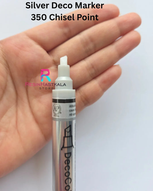 Silver Deco Marker (350 Chisel Point)