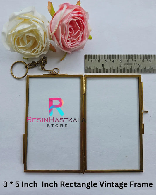3 * 5 Inch Inch Rectangle Vintage Frame