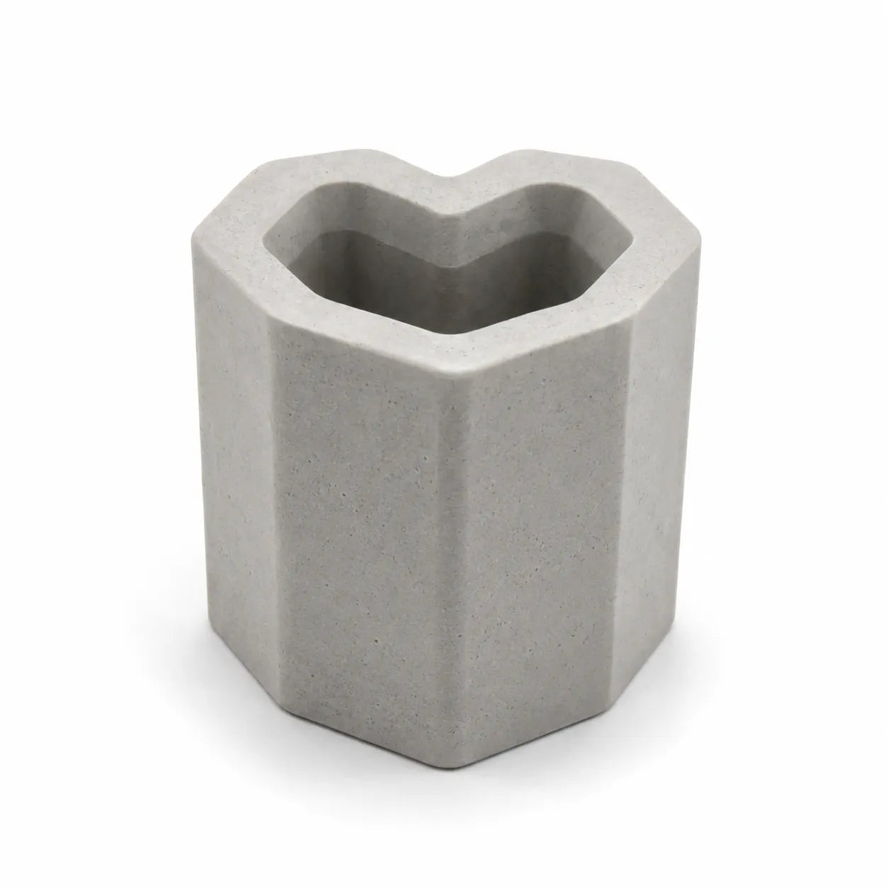 3 Cavity Heart Planter Mould for Resin & Concrete Art (2.2 Inch Each)