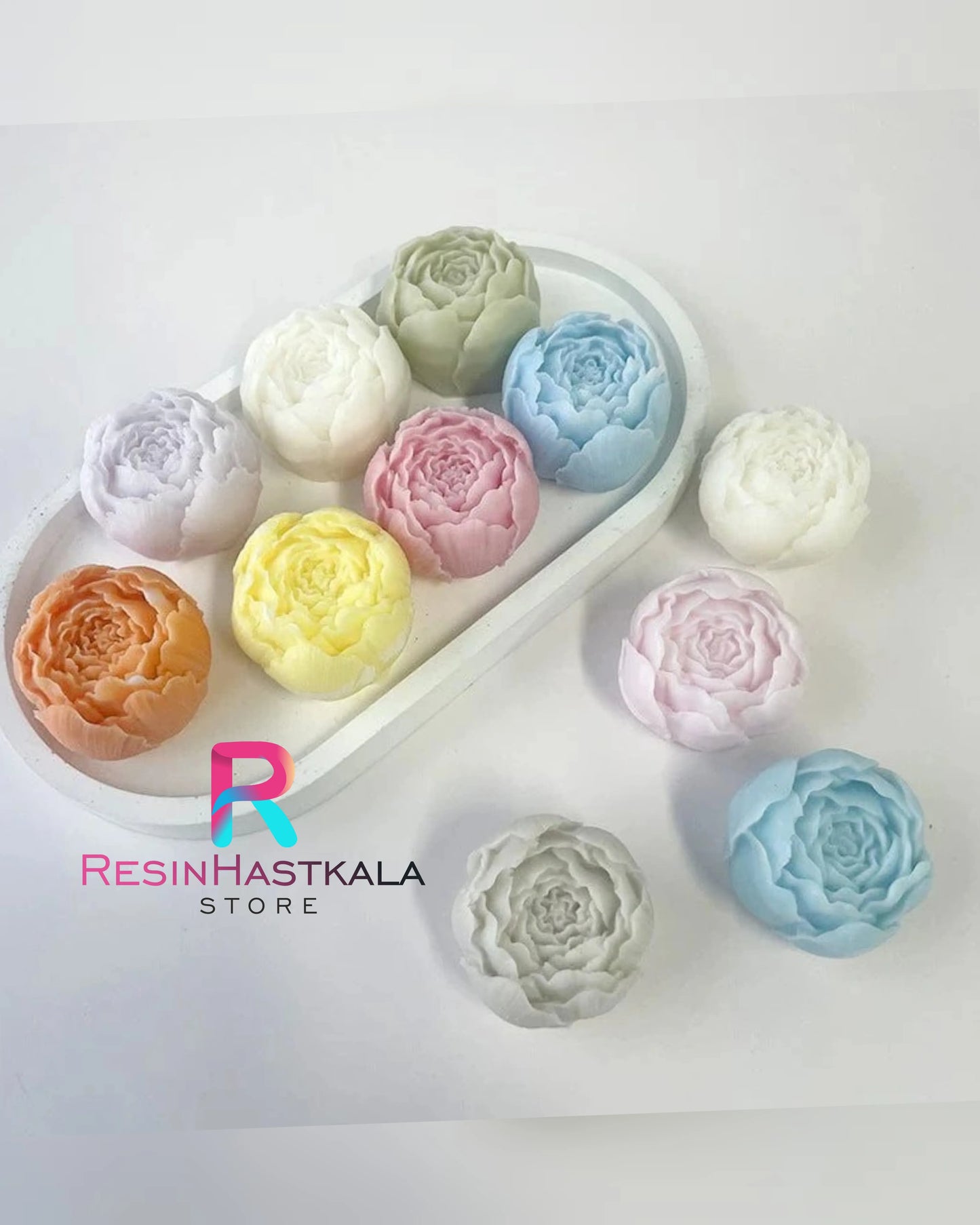 3D Bud Flower Handmade candle Mould