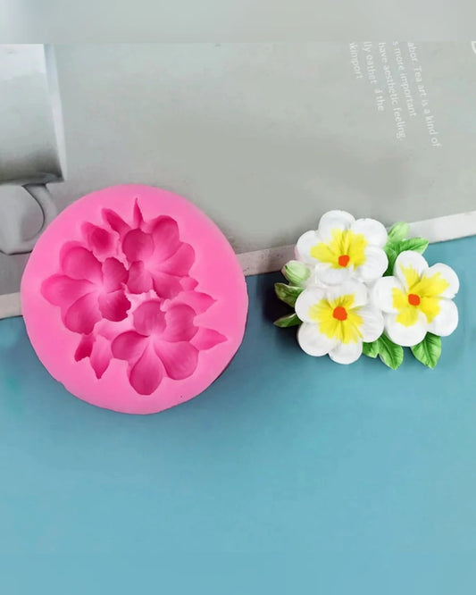 3D Cute Flower Handmade Mould