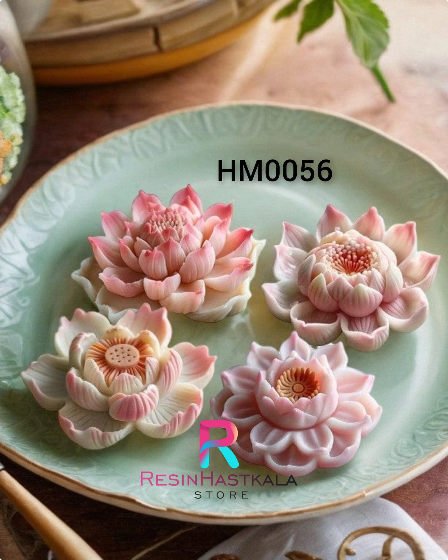3D Flower Candle Handmade Mould (HM0056)