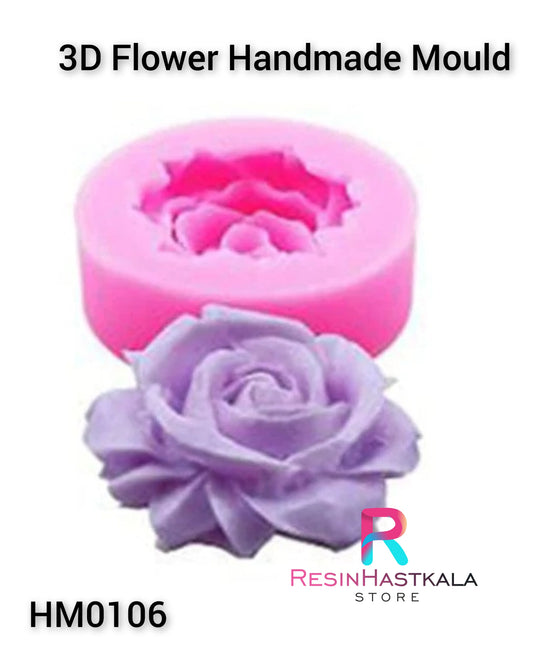 3D Flower Candle Handmade Mould (HM0106)