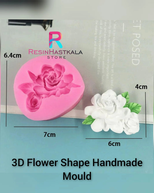 3D Flower Shape Handmade Mould