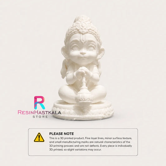 3D Printed Bal Hanuman Miniature Idol (70 mm)