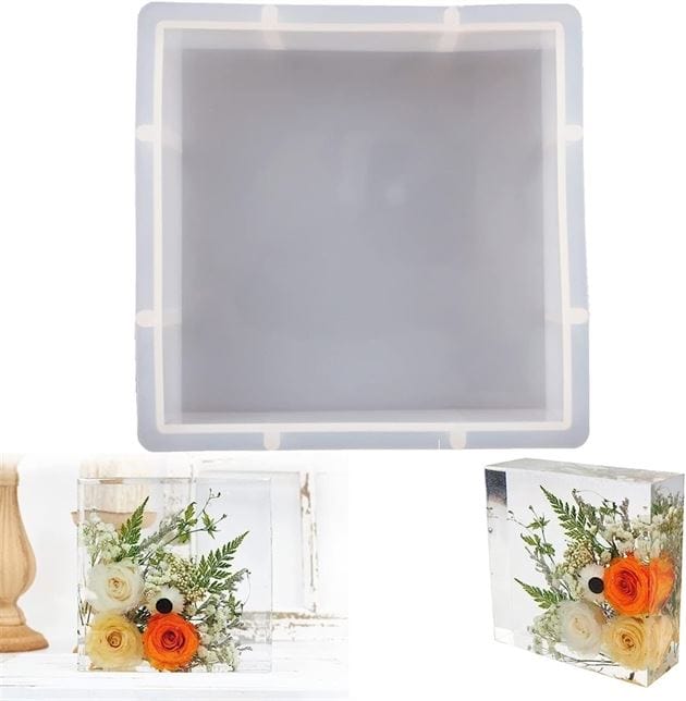 8 Inch Square Deep Casting Mould