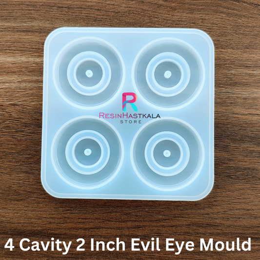 4 Cavity 2 Inch Evil Eye Mould