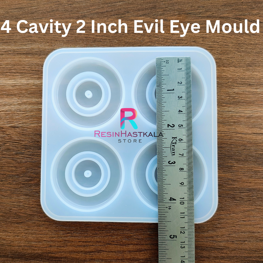 4 Cavity 2 Inch Evil Eye Mould