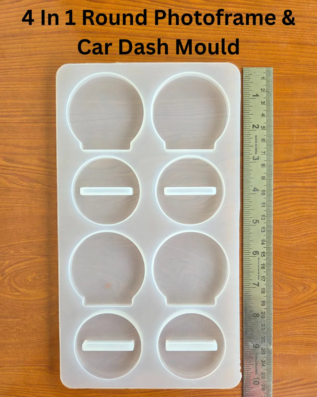 4 In 1 Round Photoframe & Car Dash Mould