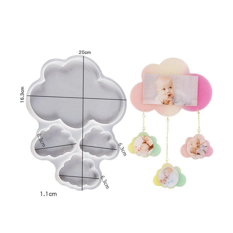 4 In 1 Small Cloud Mould