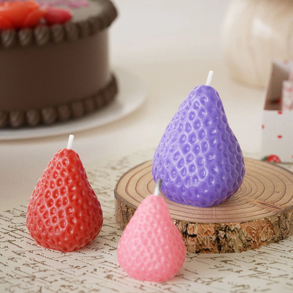 Strawberry Candle Mould