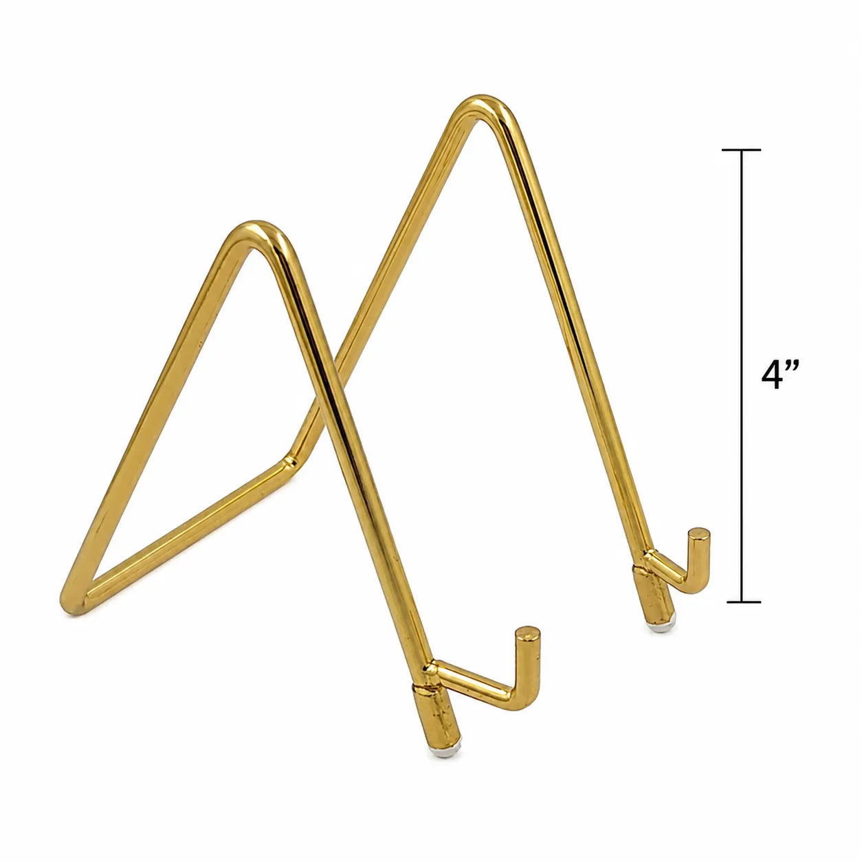 4 Inch Electroplated Metal Display Stand