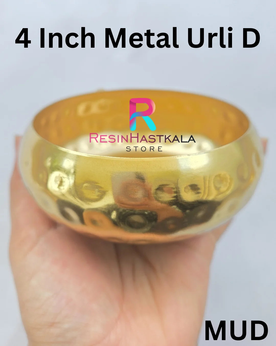 4 Inch Metal Urli D