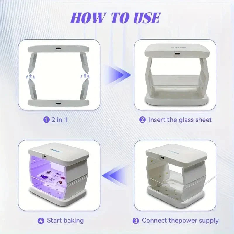 4 Way Light LED UV Resin Curing Lamp