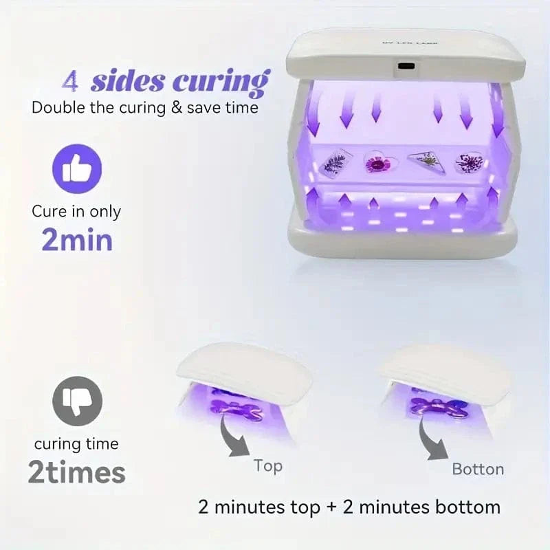 4 Way Light LED UV Resin Curing Lamp