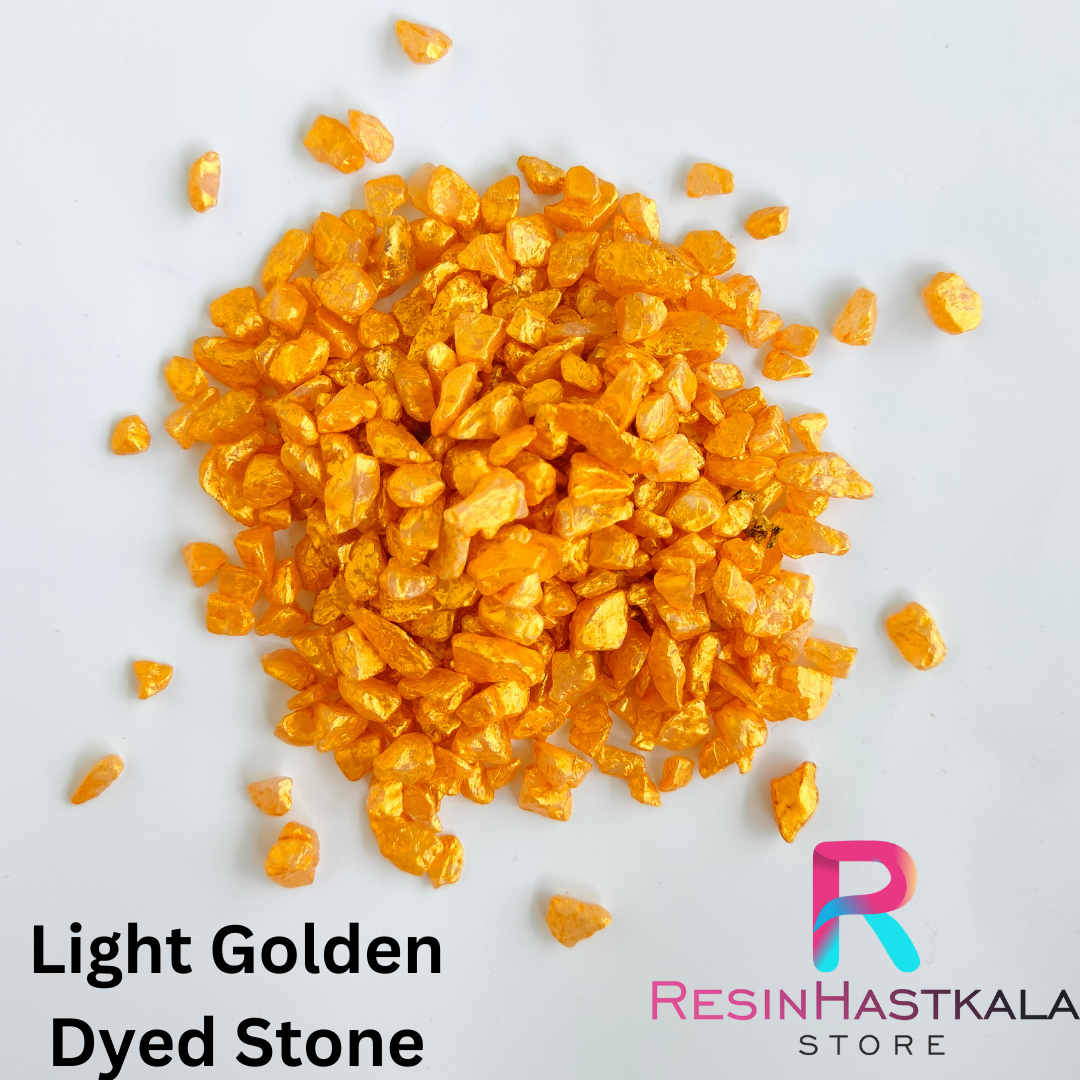 Light Golden Dyed Stone