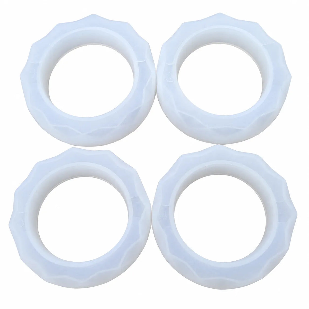 Set Of 4 Diamond Cut Bangle Mould Sizes 2.2, 2.4 2.6 & 2.8