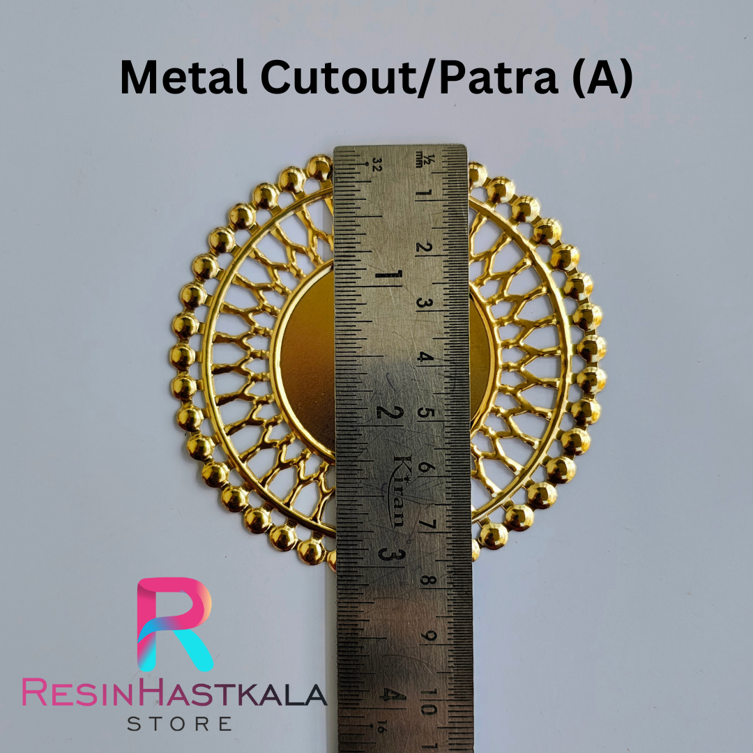 Metal Cutout/Patra (A) (2 Piece) – Resinhastkala Store