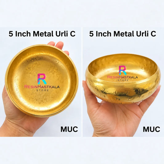 5 Inch Metal Urli C