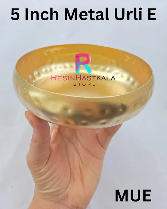 5 Inch Metal Urli E