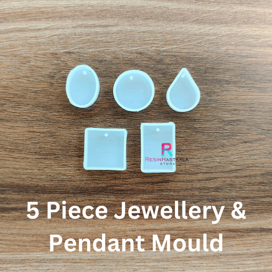 5 Piece Jewellery & Pendant Mould
