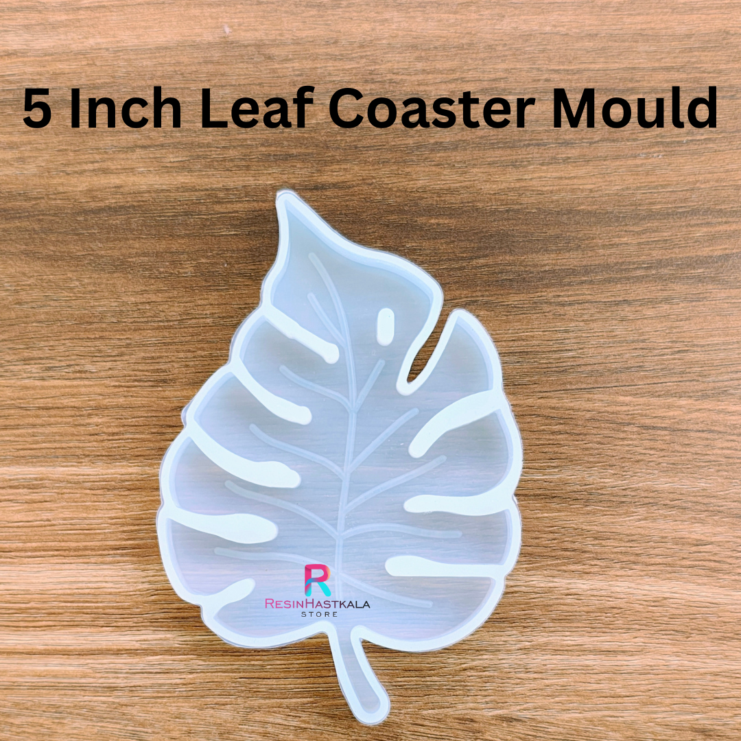 5 Inch Leaf Coaster Mould