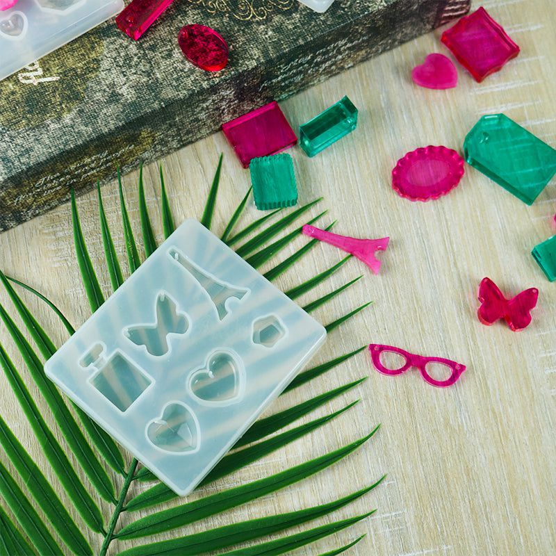 6 Cavity Jewellery & Keychain Mould A