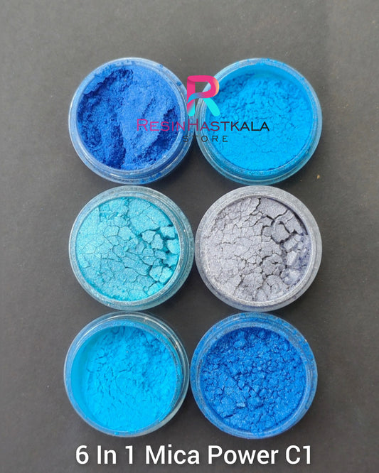 6 In 1 Mica Pearl Powder C1
