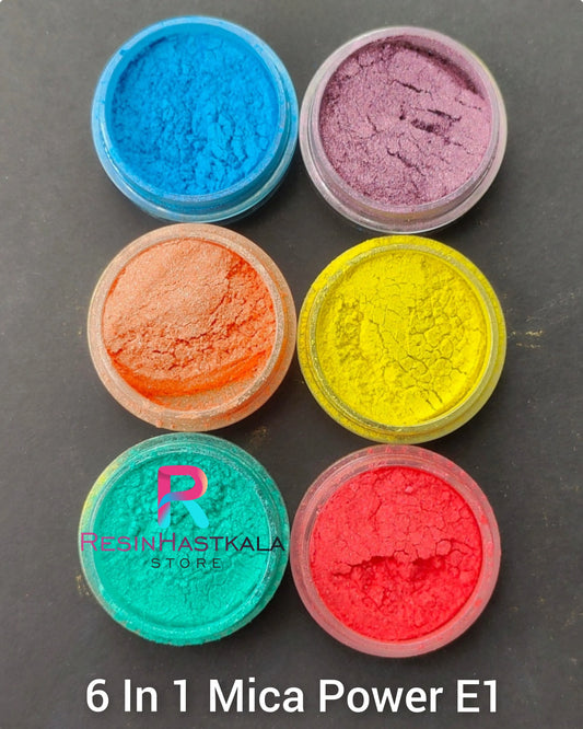 6 In 1 Mica Pearl Powder E1