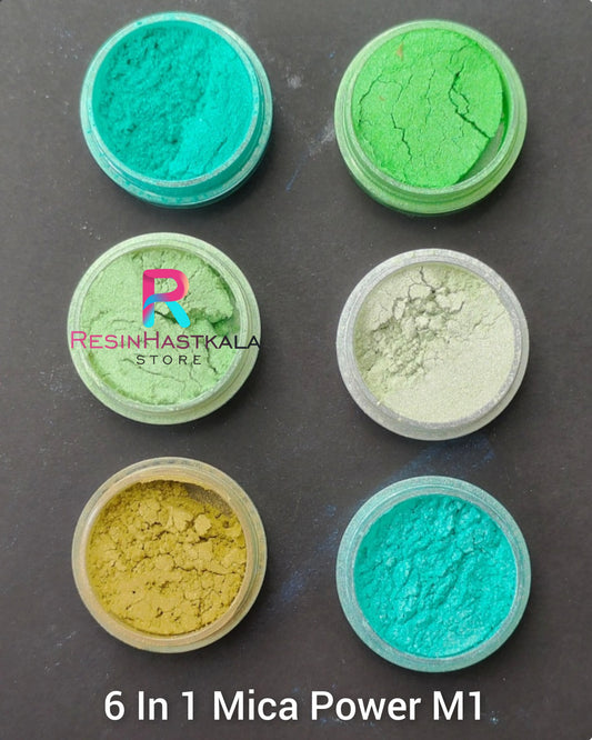 6 In 1 Mica Pearl Powder M1