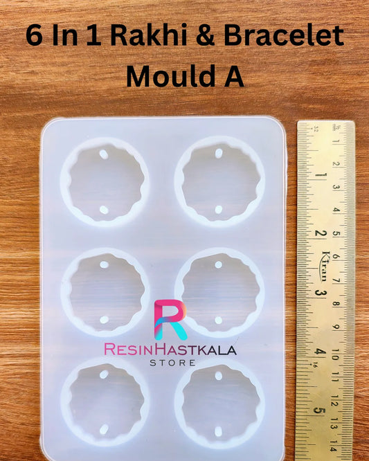 6 In 1 Rakhi & Bracelet Mould A