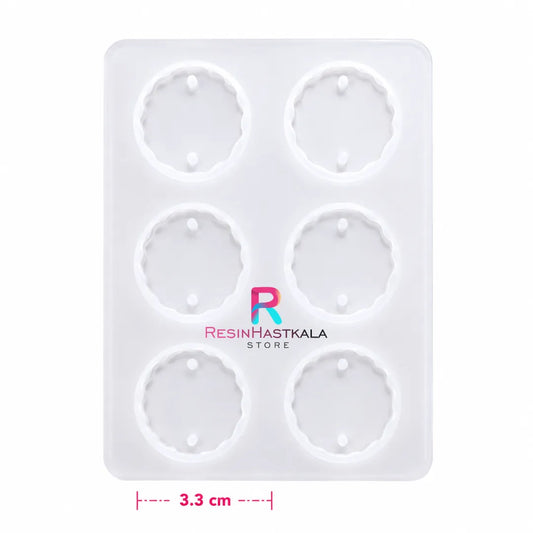 6 In 1 Round Rakhi & Bracelet Mould