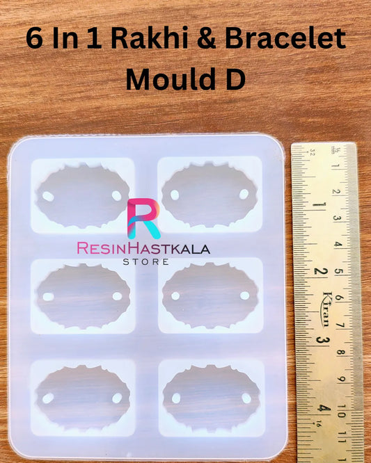 6 In 1 Rakhi & Bracelet Mould D
