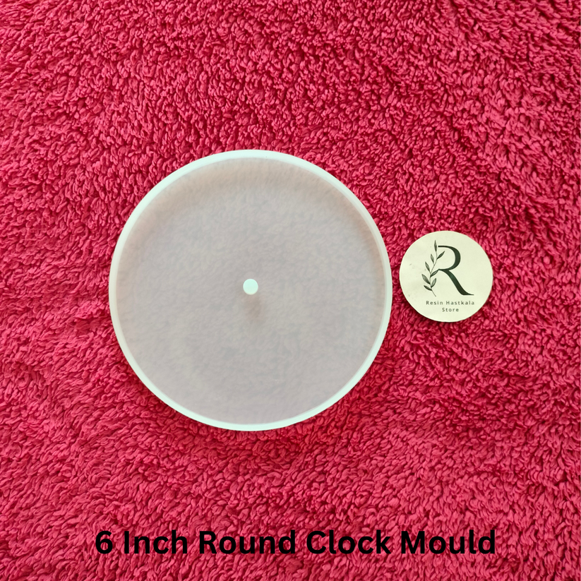 6 Inch Clock Mould – Resinhastkala Store
